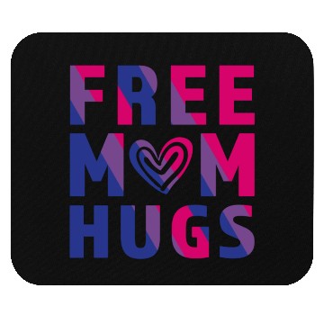 Discover Free Mom Hugs Bisexual Mouse Pads