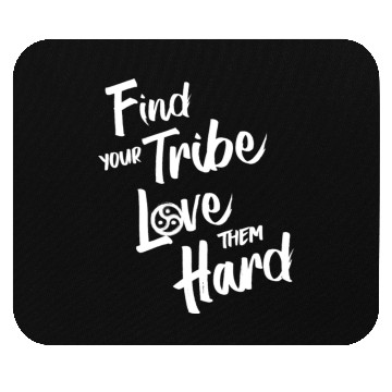 Discover Find Your Tribe - BDSM Triskelion Mouse Pads