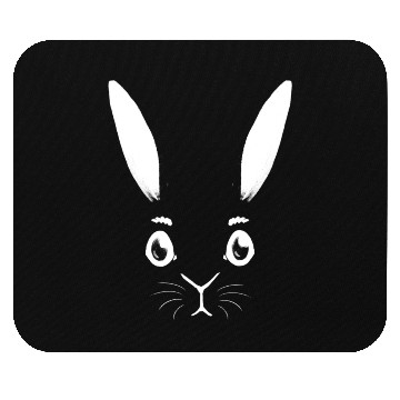 Discover White Rabbit Mouse Pads