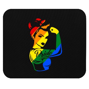 Discover LGBT Gay Lesbian Rainbow Pride Trans Equality Mouse Pads