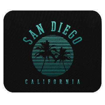 Discover San Diego California Mouse Pads