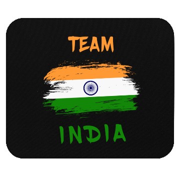 Discover Team India Design / Gift New Delhi Calcutta Mouse Pads