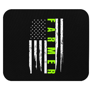 Discover Tractor farmer america Mouse Pads