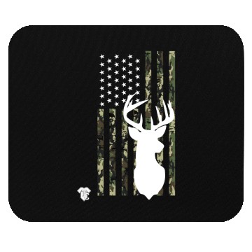 Discover Hunting Hunters Deer Camouflage Mouse Pads