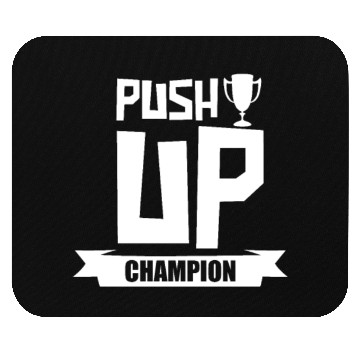 Discover Body Weight Push Up Push Postal Service Fitness Gym Mouse Pads