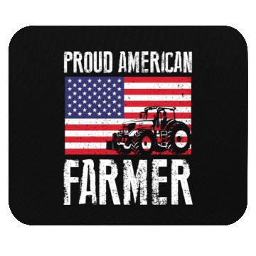 Discover Proud American Farmer Gift Mouse Pads