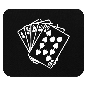 Discover Poker Card Deck Mouse Pads