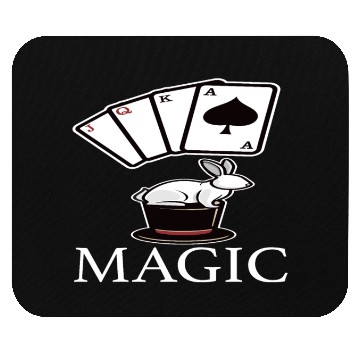 Discover Magic Magic Magic Card Trick Mouse Pads