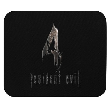 Discover Resident Evil 4 - Logo Mouse Pads