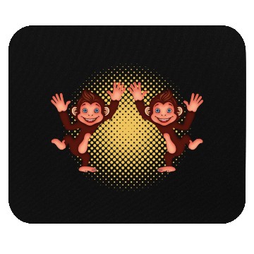 Discover MONKEY - Two Mouse Pads