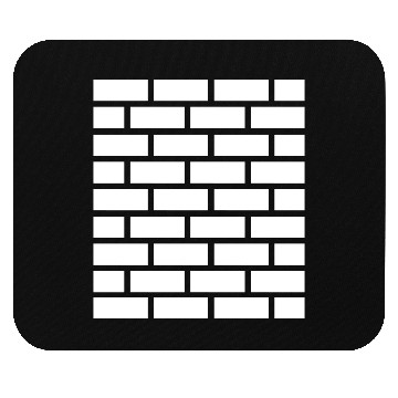 Discover Brick stone wall Mouse Pads