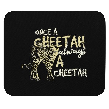 Discover Cheetah safari Mouse Pads