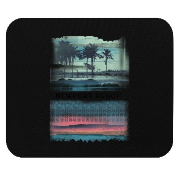 Discover Newport Beach California Mouse Pads