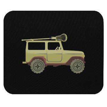 Discover Lacrosse und Geländewagen Mouse Pads