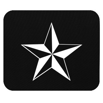 Discover Nautical Star nautical science stars Mouse Pads