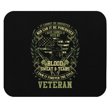 Discover US Army Veterans Mouse Pads