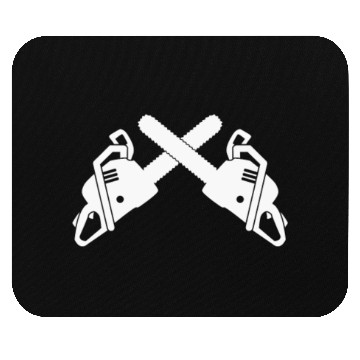 Discover Chainsaw Lumberjack Mouse Pads