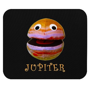 Discover Jupiter - Puppet Character Mouse Pads