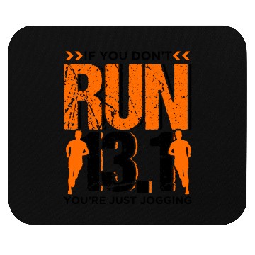 Discover Runner Running Half Marathon Quotes Gift Mouse Pads
