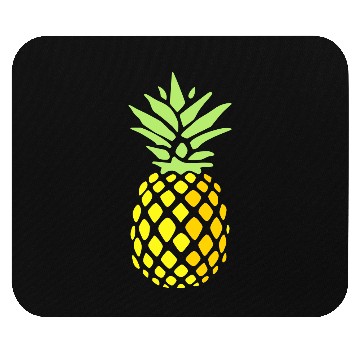 Discover Tropical Pineapple Fruit Mouse Pads