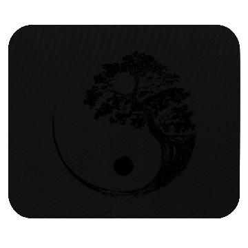 Discover Yin Yang Bonsai Tree Japanese Mouse Pads