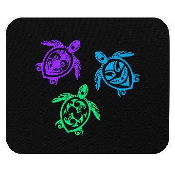 Discover Maori Three Turtles Group Tattoo Gift Idea Mouse Pads