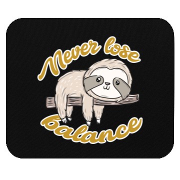 Discover Sloth Animal Mouse Pads