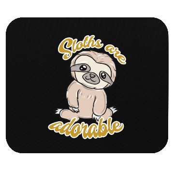 Discover Sloth Animal Mouse Pads