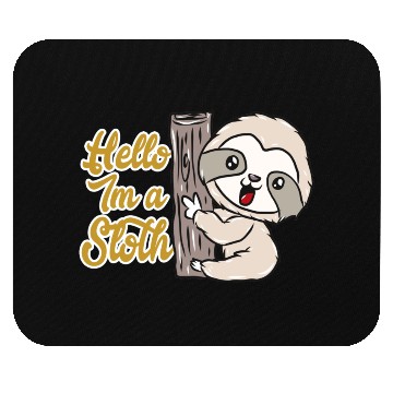 Discover Sloth Animal Mouse Pads