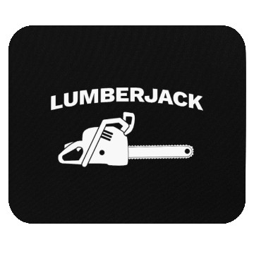 Discover Chainsaw Lumberjack Mouse Pads