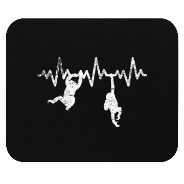Discover Monkey Heartbeat Mouse Pads