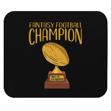 Discover Fantasy football champion Mouse Pads