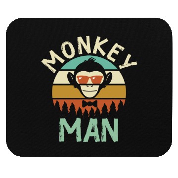 Discover Monkey Man Mouse Pads