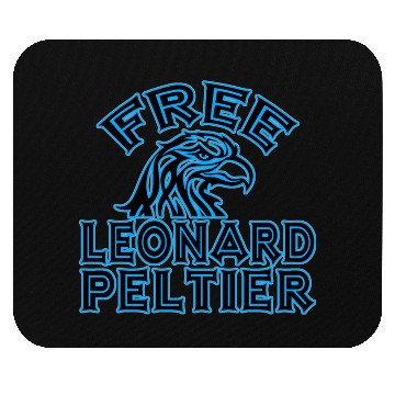 Discover FREE LEONARD PELTIER eagle natives YStone Mouse Pads