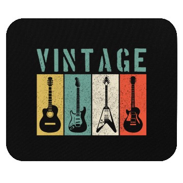 Discover Guitar Player Vintage Gift Mouse Pads
