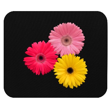 Discover gerbera flowers, daisies, gerberas, daisy, blooms Mouse Pads