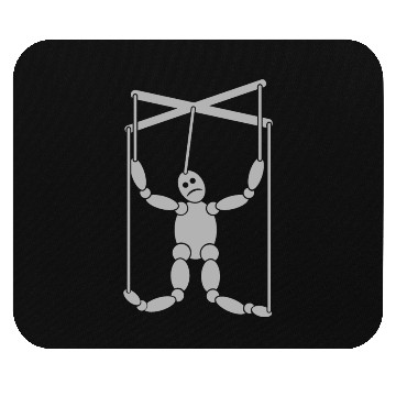 Discover Puppet male sad Mouse Pads