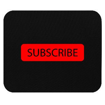 Discover Youtube subscribe design Mouse Pads