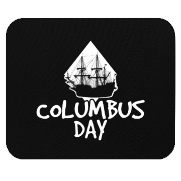 Discover Columbus Day Mouse Pads