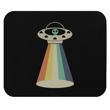 Discover Vintage Alien Mouse Pads