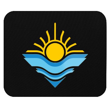 Discover Sun Sea Mouse Pads