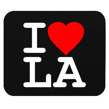 Discover I Love LA Los Angeles Mouse Pads