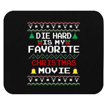 Discover Die Hard Is My Favorite Christmas Movie Mouse Pads