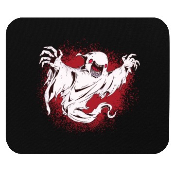 Discover Creepy ghost halloween Mouse Pads with spooky ghost