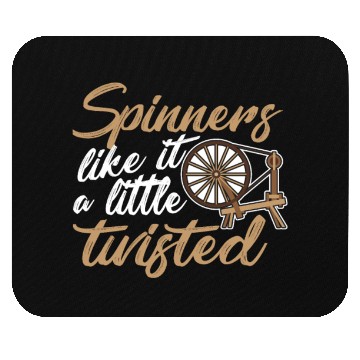 Discover Spinners like it twisted - Wool Hand Spinning Mouse Pads