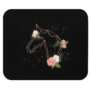 Discover Horse Vintage Roses Mouse Pads