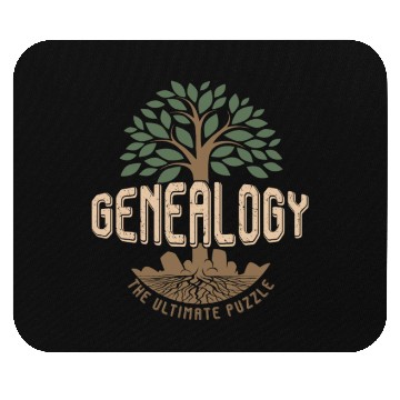Discover Genealogist Genealogy The Ultimate Puzzle Mouse Pads