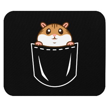 Discover Hamster Belly Mouse Pads