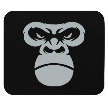 Discover Big Gorilla Face Silverback Monkey Ape Gift Mouse Pads