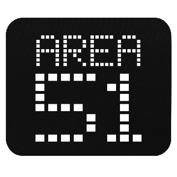 Discover area 51 dots Mouse Pads